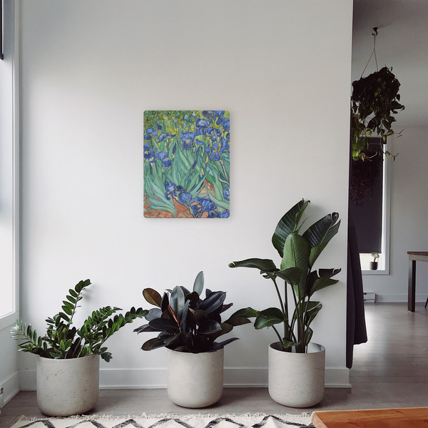Irises (Van Gogh) 16x20 - Canvas Print - In Context