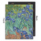 Irises (Van Gogh) 16x20 Wood Print - Front & Back View