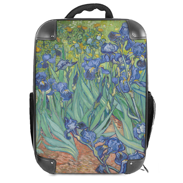 Custom Irises (Van Gogh) 18" Hard Shell Backpack
