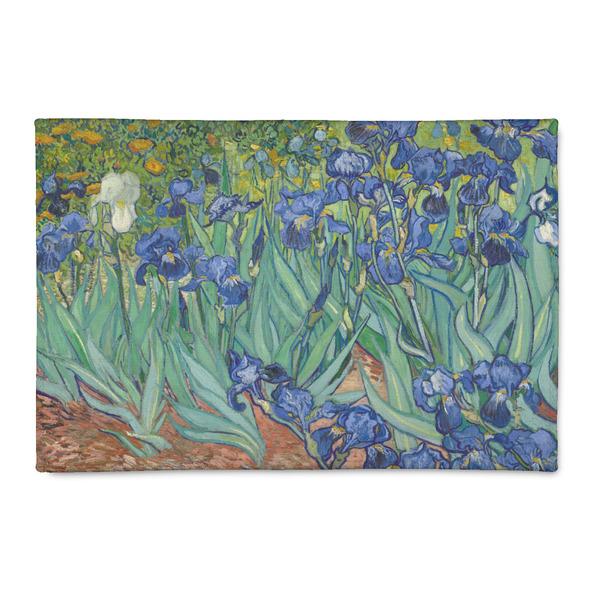 Custom Irises (Van Gogh) 2' x 3' Patio Rug