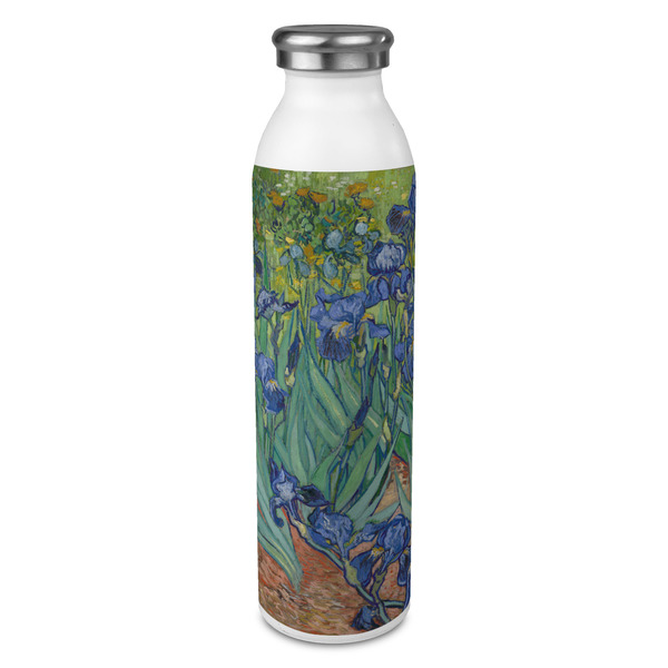 Custom Irises (Van Gogh) 20oz Stainless Steel Water Bottle - Full Print