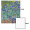 Irises (Van Gogh) 20x24 - Matte Poster - Front & Back