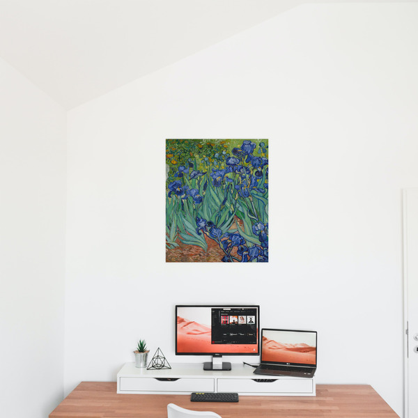 Irises (Van Gogh) 20x24 - Matte Poster - On the Wall