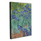 Irises (Van Gogh) 20x24 Wood Print - Angle View