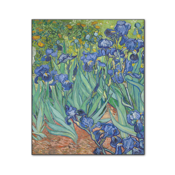 Custom Irises (Van Gogh) Wood Print - 20x24