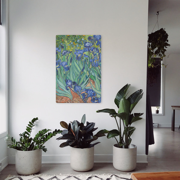 Irises (Van Gogh) 20x30 - Canvas Print - In Context
