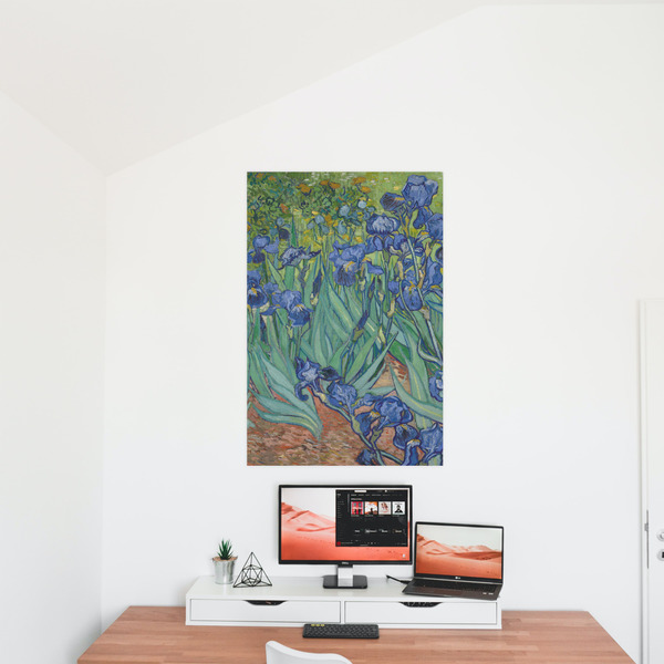 Irises (Van Gogh) 24x36 - Matte Poster - On the Wall