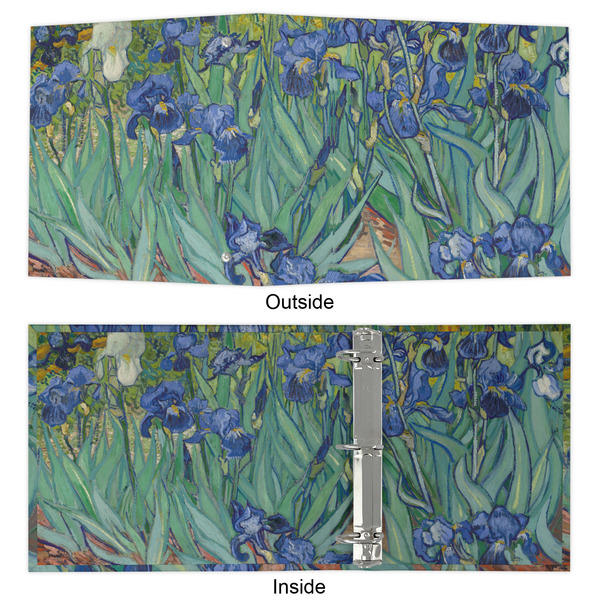 Irises (Van Gogh) 3 Ring Binders - Full Wrap - 2" - APPROVAL