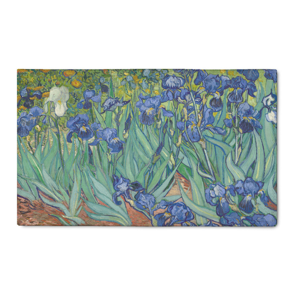 Custom Irises (Van Gogh) 3' x 5' Indoor Area Rug