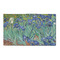 Irises (Van Gogh) 3'x5' Patio Rug - Front/Main