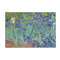 Irises (Van Gogh) 4'x6' Patio Rug - Front/Main