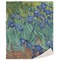 Irises (Van Gogh) 50x60 Sherpa Blanket