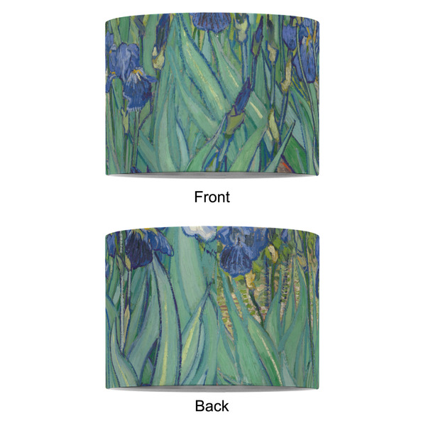 Irises (Van Gogh) 8" Drum Lampshade - APPROVAL (Fabric)