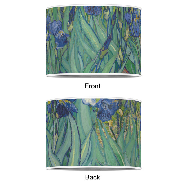 Irises (Van Gogh) 8" Drum Lampshade - APPROVAL (Poly Film)