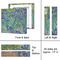 Irises (Van Gogh) 8x8 - Canvas Print - Approval