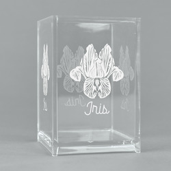 Irises (Van Gogh) Acrylic Pen Holder