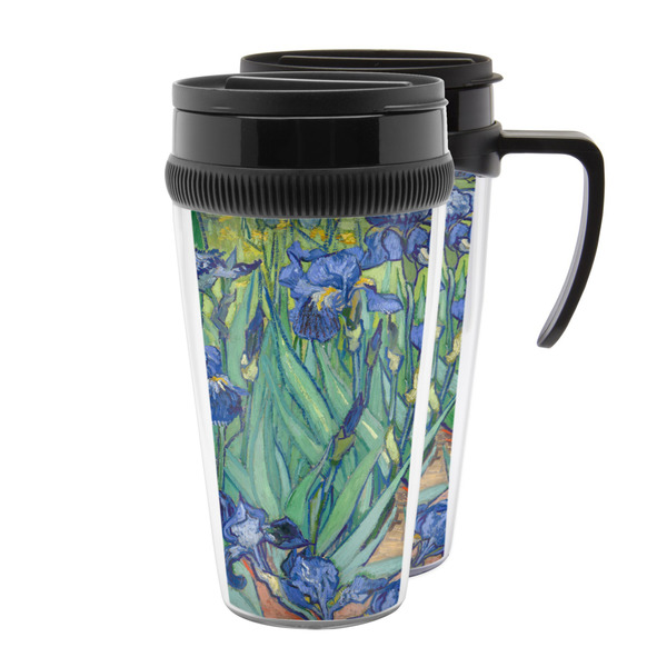 Custom Irises (Van Gogh) Acrylic Travel Mug