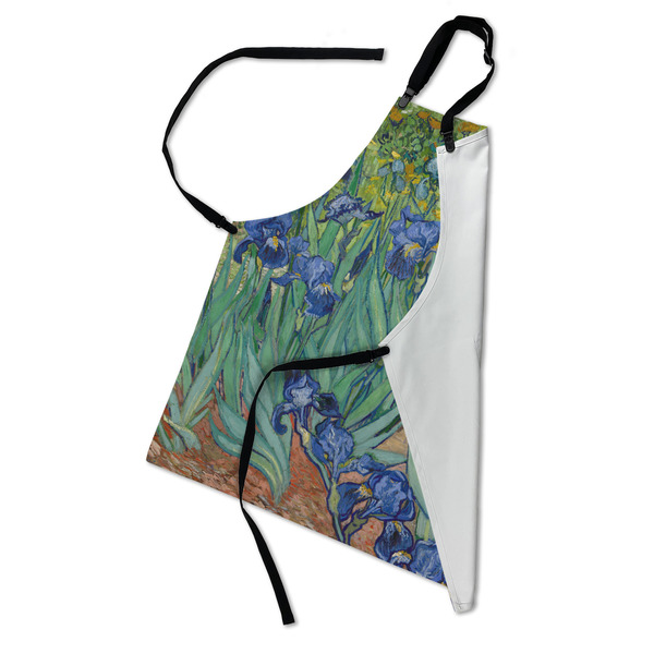Irises (Van Gogh) Apron - Folded