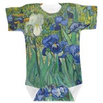 Irises (Van Gogh) Baby Bodysuit