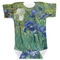 Irises (Van Gogh) Baby Bodysuit