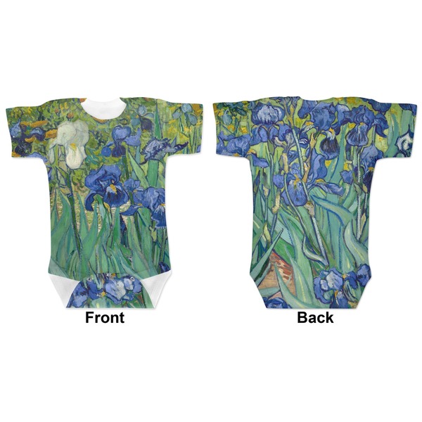Irises (Van Gogh) Baby Bodysuit Approval