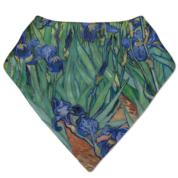 Custom Irises (Van Gogh) Bandana Bib