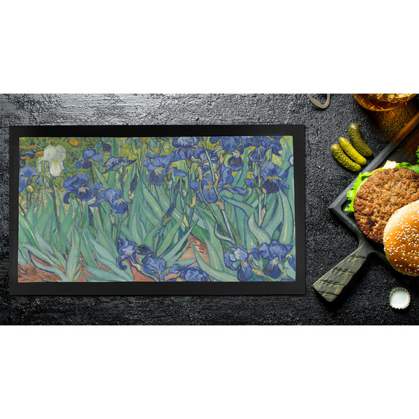 Irises (Van Gogh) Bar Mat - Small - LIFESTYLE