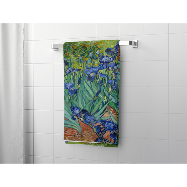 Irises (Van Gogh) Bath Towel - LIFESTYLE