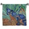 Irises (Van Gogh) Bath Towel (Personalized)