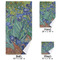 Irises (Van Gogh) Bath Towel Sets - 3-piece - Approval
