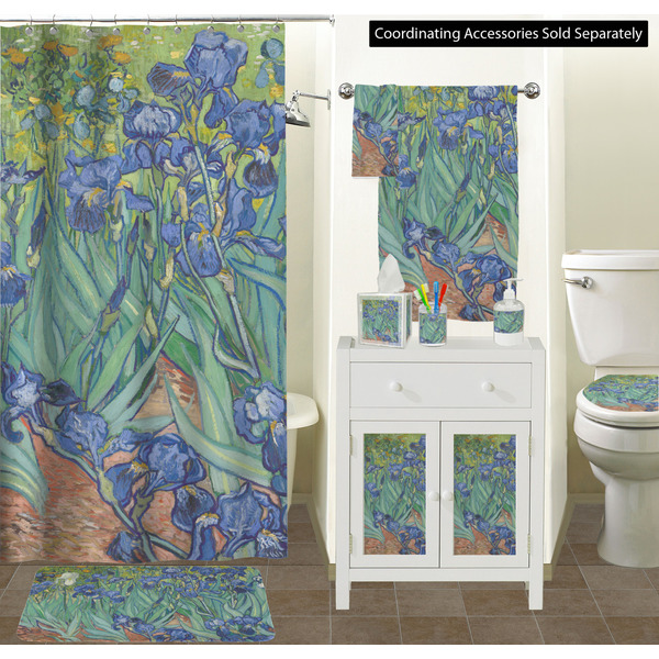 Irises (Van Gogh) Bathroom Scene