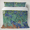 Irises (Van Gogh) Duvet Cover Set - King