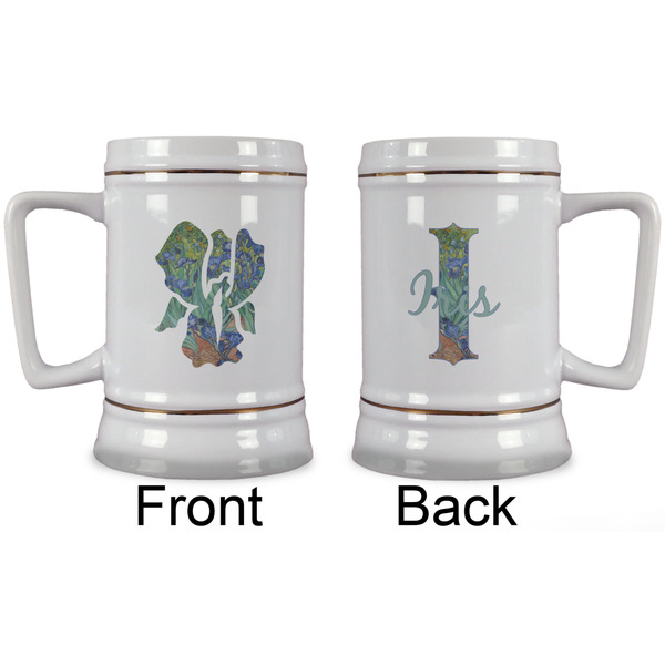 Irises (Van Gogh) Beer Stein - Approval