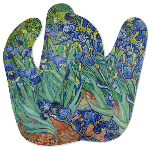 Custom Irises (Van Gogh) Baby Bib