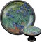 Irises (Van Gogh) Cabinet Knob (Black)