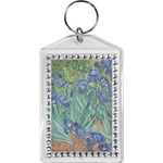 Irises (Van Gogh) Bling Keychain