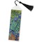 Irises (Van Gogh) Bookmark with tassel - Flat