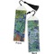 Irises (Van Gogh) Bookmark with tassel - Front and Back
