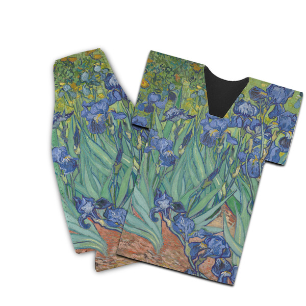 Custom Irises (Van Gogh) Bottle Cooler