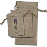 Irises (Van Gogh) Burlap Gift Bag