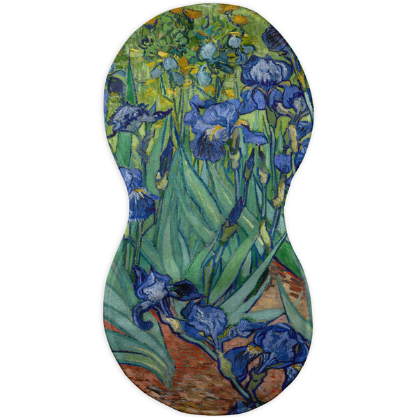 Irises (Van Gogh) Burp Peanut Shaped Flat