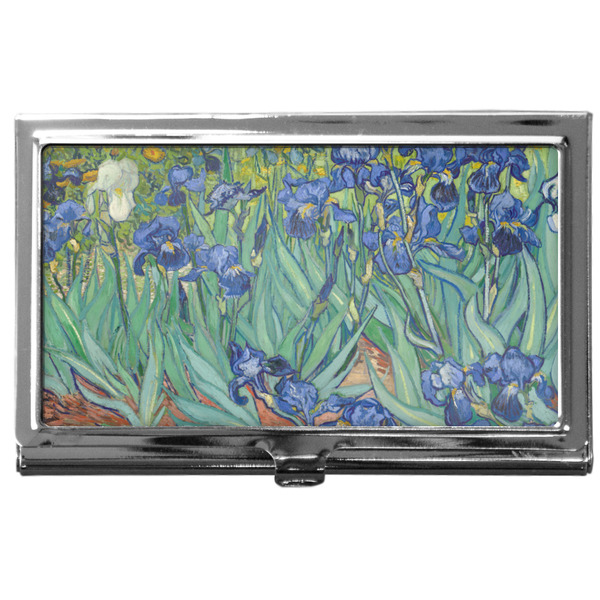 Custom Irises (Van Gogh) Business Card Case