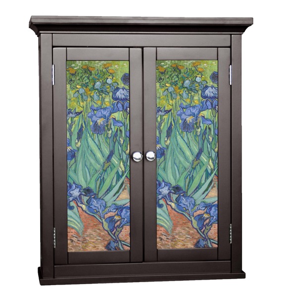 Custom Irises (Van Gogh) Cabinet Decal - Large