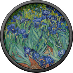 Irises (Van Gogh) Cabinet Knob (Black)