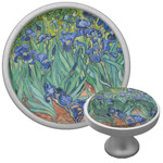 Irises (Van Gogh) Cabinet Knob (Silver)