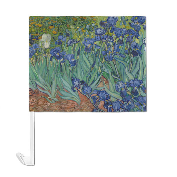 Irises (Van Gogh) Car Flag - Large - FRONT
