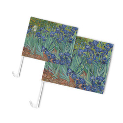 Irises (Van Gogh) Car Flag