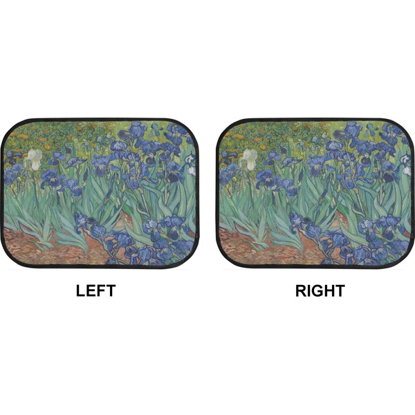 Irises (Van Gogh) Car Floor Mats (Back Seat) (Approval)