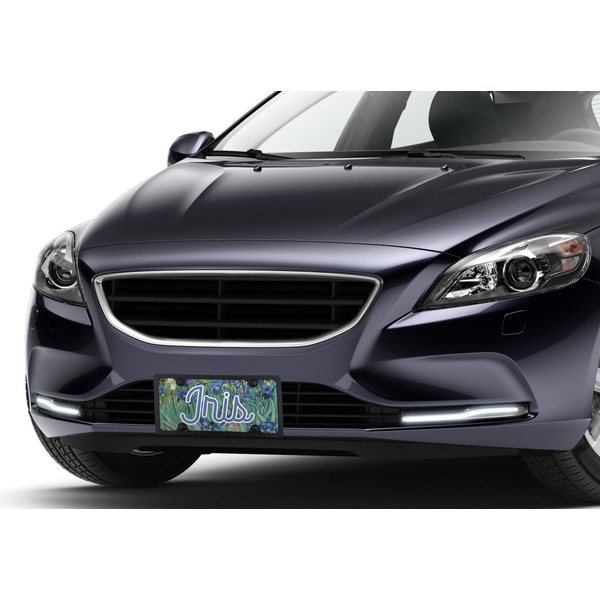 Irises (Van Gogh) Car License Plate Lifestyle