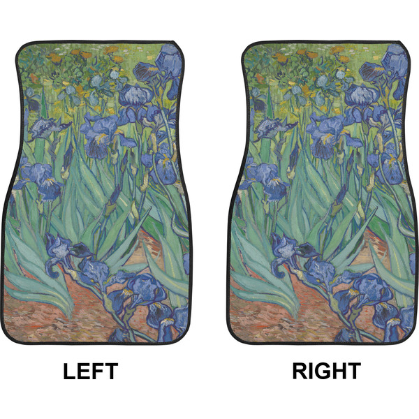 Irises (Van Gogh) Car Mat Front - Approval